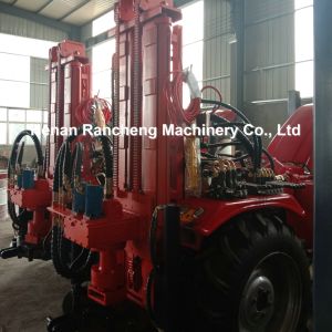 Tractor Mounted Water Well Drilling Machine 260m Full Hydraulic Borehole Rig
