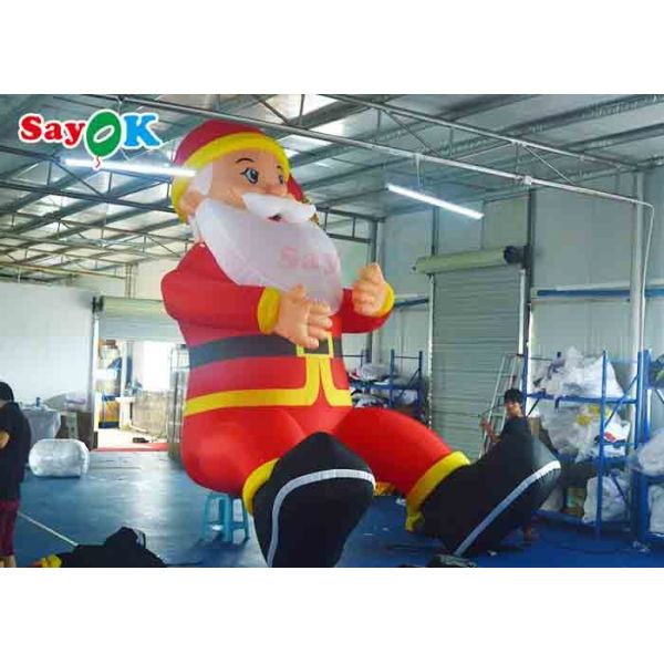 Advertisement Sedentary Sit Inflatable Outdoor Christmas Decorations Double