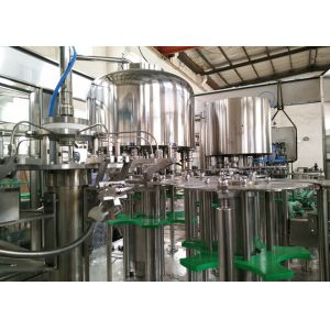 PLC Control Fruit Juice Bottle Filling Machine Stainless Steel SUS304