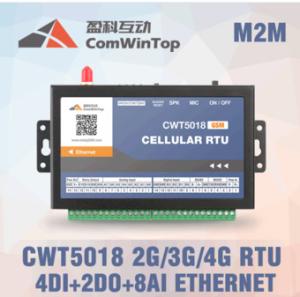 CWT5018 SCADA Cellular RTU, mobus RTU, GPRS 4G 3G modbus gateway,modbus RS485 RTU, modbus Ethernet RTU