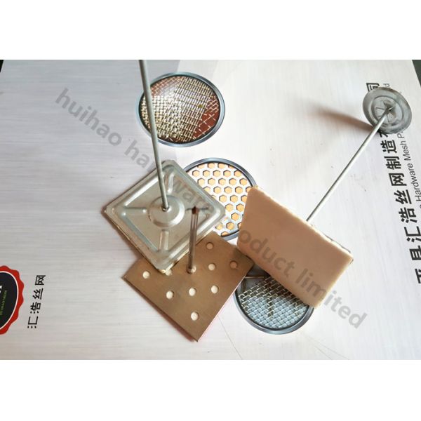 Square Type Self Adhesive Insulation Pins 2" x 2" To Fixing Thermal Barrier