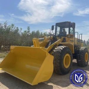 Construction Powerhouse WA380-3 Komatsu Used Loader Consumption High Efficiency