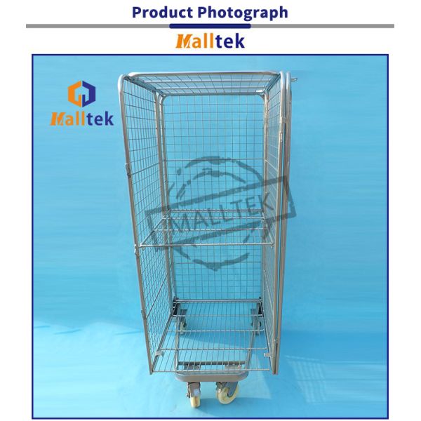Easy Transportation Logistics Trolley With High Strength Baseboard