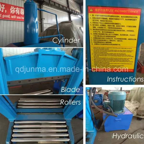 Single Knife Hydraulic Press Bale Cutter