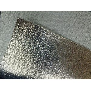 Fire Retardant Aluminized Fiberglass Fabric ALFW600 With Strong Light Reflection