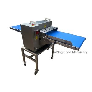50cm Conveyor Bandwidth Fresh Meat Strip Machine Chicken And Fish Cutting