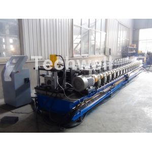 Solar Strut Channel Cold Roll Forming Machine With Servo Feeding Device & Press