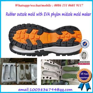 High Strength Rubber Shoe Mold Durable Single / Multi Cavity