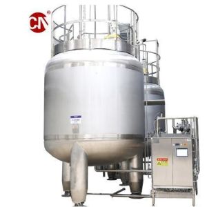 Manual Aseptic Storage Tank for Industrial Pure Water and Milk Storage 5t Food