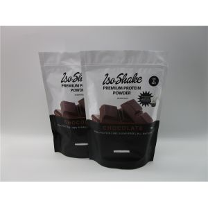 Customized Milk Powder Foil Pouch Packaging Stand Up Bag With Zipper FDA