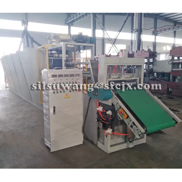 Internal structure and components of rubber sheet batch off cooler