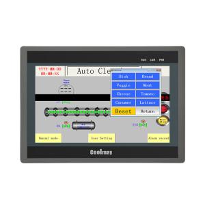 High Processing Speed Integrated HMI PLC RS232 8 Bit Encryption