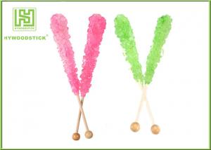 Wholesale Craft Ideas Decorative Popsicle Sticks , Natural Wood Color Candy Floss Sticks Sterile from china suppliers