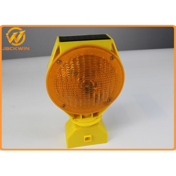 LED Strobe Solar Traffic Warning Lights High Intensity PP Traffic Safety Equipment