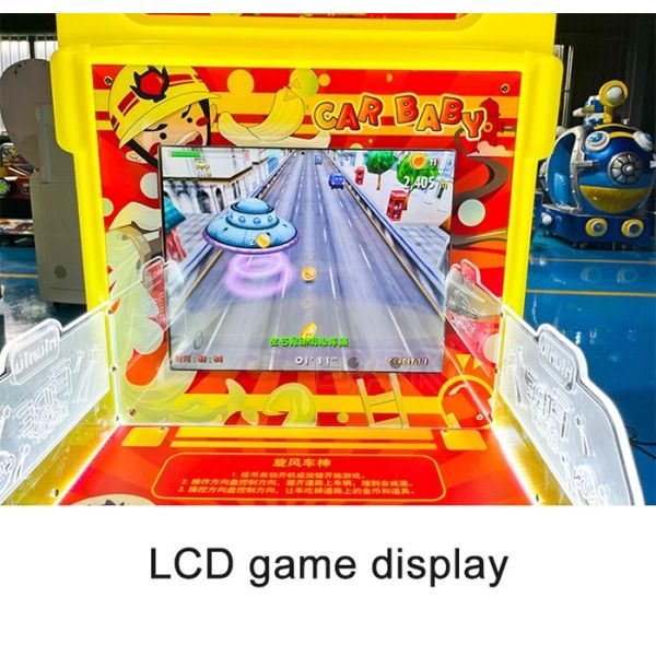 Coin Operated Car Baby Racing Game Machine Whirlwind Car God 220V