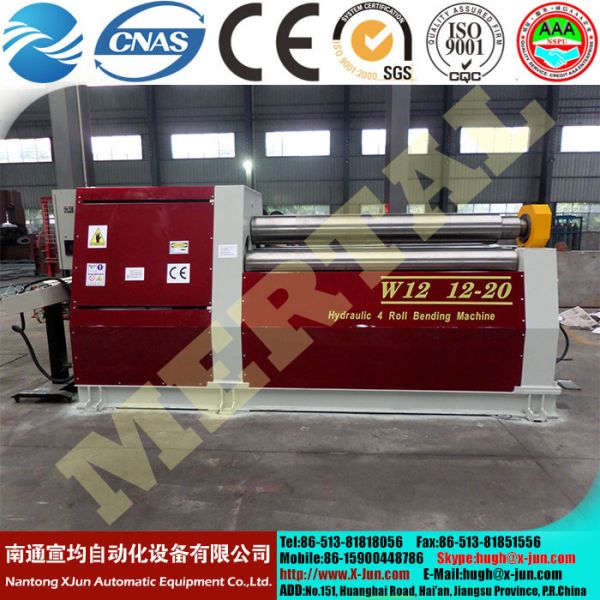 Hot! Mclw12CNC-120X3000 Rectangular and Shaped Special CNC Four Rollers Plate