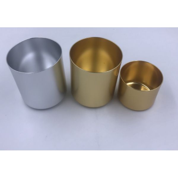 OEM Aluminium Candle Cup 0.5L Empty Tea Light Containers