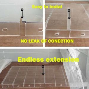 Outdoor Polycarbonate Front Door Canopy Anti UV Polycarbonate Patio Canopy