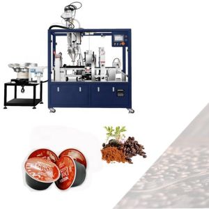 Coffee Capsules Filling Packing Machine Use For Plastic Nespresso K-cup Capsules