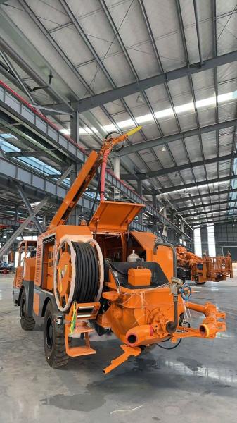 Quality Advanced Automated Concrete Spraying System with Scalable Arm Frame Form and 20 Cubic Meters Per Hour Shotcrete Capacity Mining UPS-20J for sale