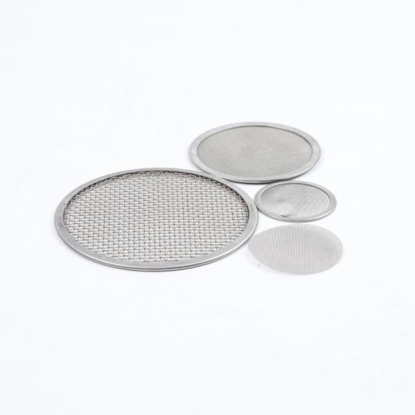 15 20 30 50 70 100 Micron Stainless Steel Filter Disc Round Mesh Screen