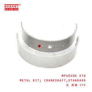 MP4040K STD Standard Crankshaft Metal Kit suitable for ISUZU