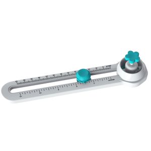 3 Sheets Paper 32cm Diameter Adjustable Circle Cutter Paper Hand Operated