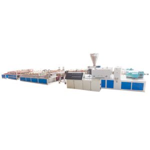 Full Automatic WPC Foam Board Machine With Laminating Machine