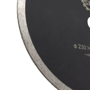 Stainless Steel Continuous Rim Cutting Disc for Porcelain Ceramic Quartz Diamond