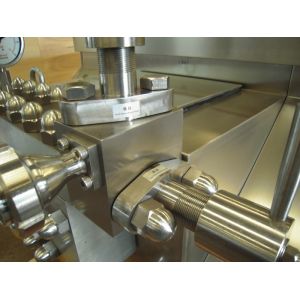 Custom Made Ice Cream Homogenizer Machine , Small Two Stage Homogenizer