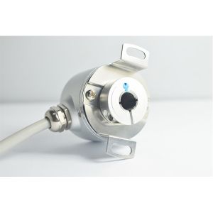 Mini Through Shaft Encoder , Quadrature Shaft Encoder External Diameter 38mm