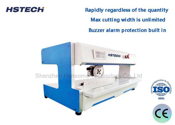 Quality Buzzer Alarm Protection PCB Separator  V-Cut Blade Moving Operation For FR4 PCB Board for sale