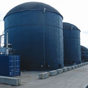 Integrated Anaerobic Fermentation Tank Related To Biogas