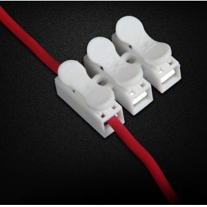 3 Pole Quick Wire Connector Terminal Block Spring Connector LED Strip Lighting