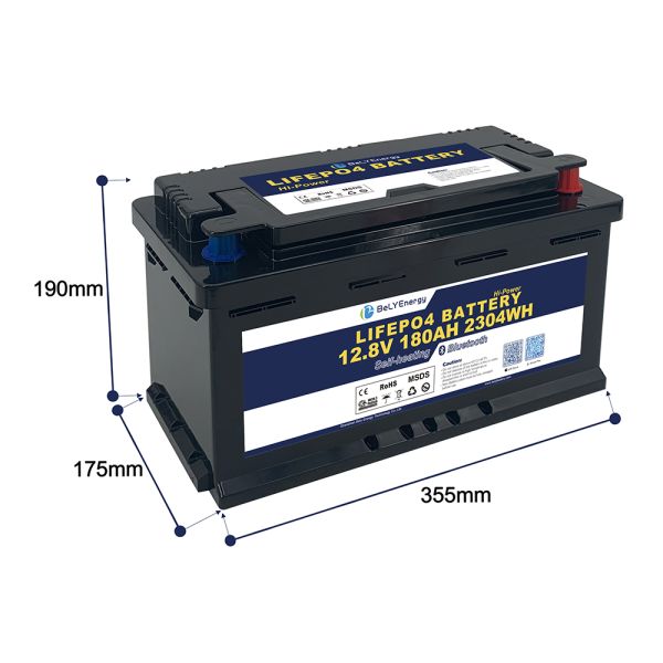 Solar Storage Lithium Battery 12V