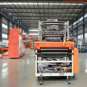 High Efficiency Plastic Extruder Machine with 380V Power Supply and PLC Control