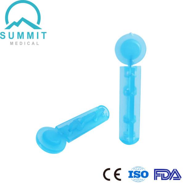 Quality Disposable Sterile Glucometer Lancets 28 Gauge For Diabetes Testing for sale