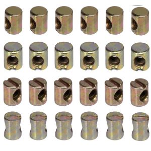 Round Hammer Barrel Nuts Carbon Steel Grade 4.8 A325 Gr8.8 Color Yellow