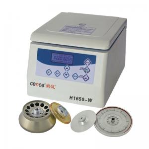 Wholesale Low Noise Digital Centrifuge Machine H1650-W Laboratory Tabletop Centrifuge from china suppliers