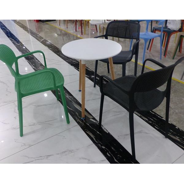 Nordic web celebrity dining chair modern simple book desk chair plastic household chair to negotiate leisure chair