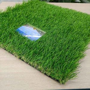 Wholesale Environmental Protection 40mm C Shape Landscape Green Artificial Fake Turf With Drainage Holes from china suppliers