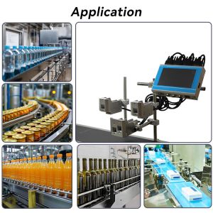 200MM Thermal Inkjet Printer Machine For Master Carton Printing