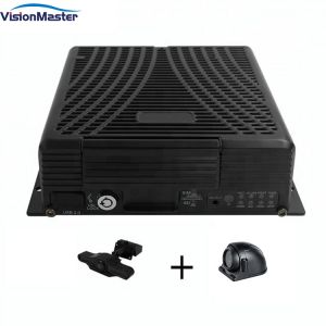 2TB HDD English / Chinese Vehicle Mobile DVR Recorder H.264 Durable With Voltage
