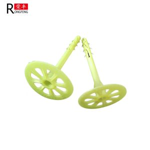 PP 80mm Length Plastic Insulation Anchors With Nail