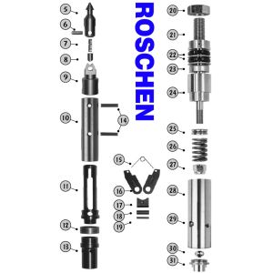 Triple Core Barrel for water well drilling, AMLC/ BMLC / NMLC / HMLC Size