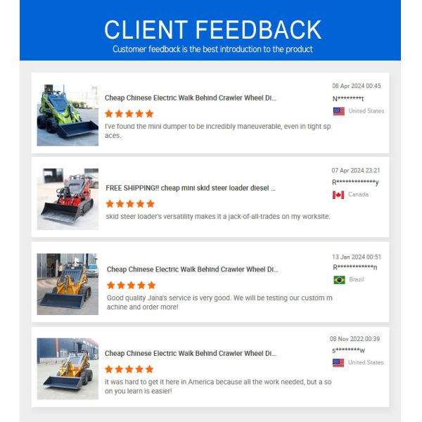 CE EPA Diesel Track Bucket Front Attachment Mini Skid Steer Loader for Sale