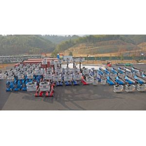 6m-22m Hydraulic Trailer Telescopic Articulated Cherry Picker SNSC Spider