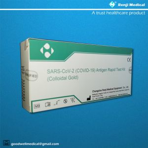 One Step Rapid COVID 19 Testing Kit Colloidal Gold CE Approval
