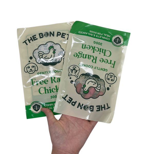 Custom Printed Three Side Seal Pouch Suitable For Food Packaging Including Snacks Candy Coffee Tea Powder And Dry Food With Tear Notch And Zipper