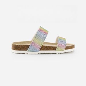 Double Strap Skidproof EVA Slide Sandal With Cork Sole